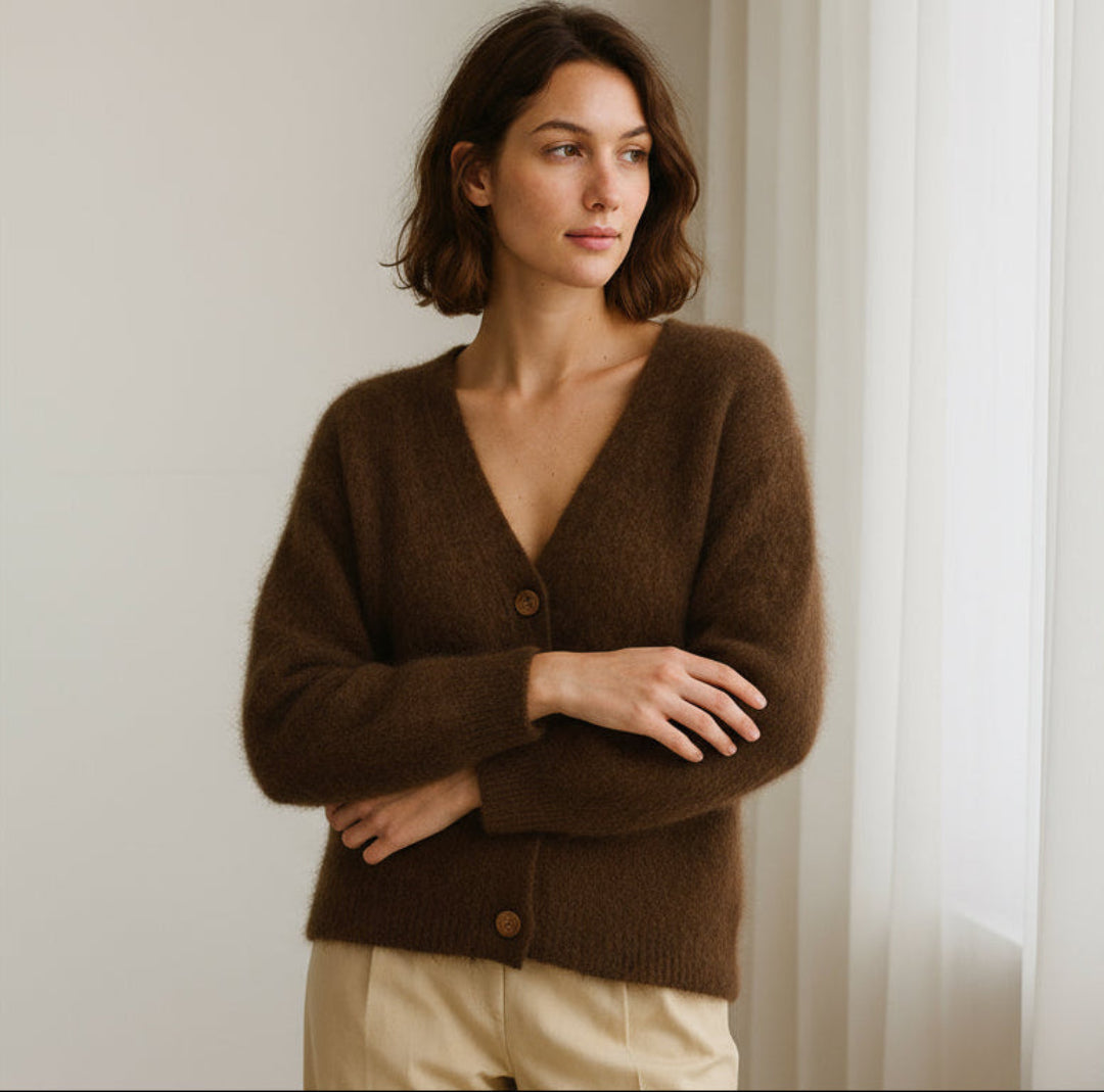 Mode V | Cardigan élégant à col V