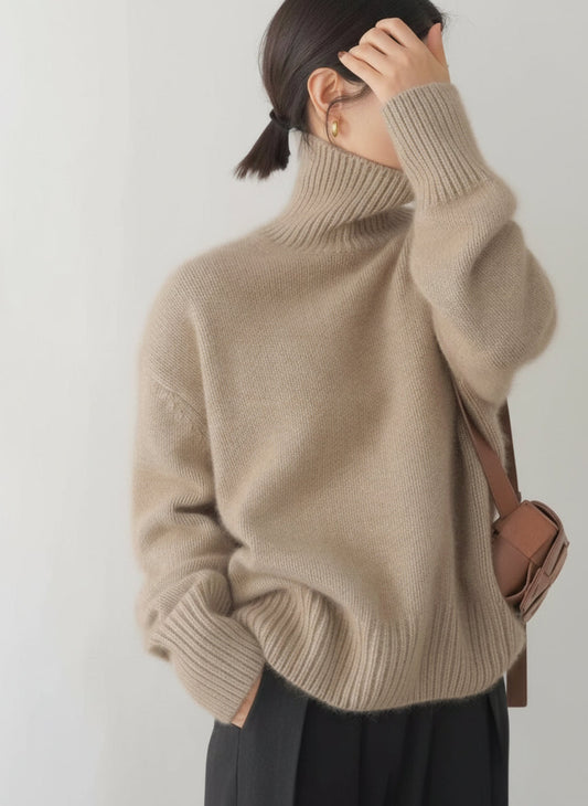 BelleCouture | Col montant en maille douce premium